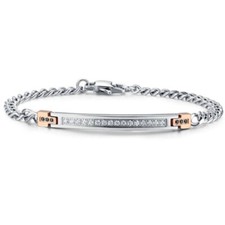 BA608 Men's Bracelet In Steel