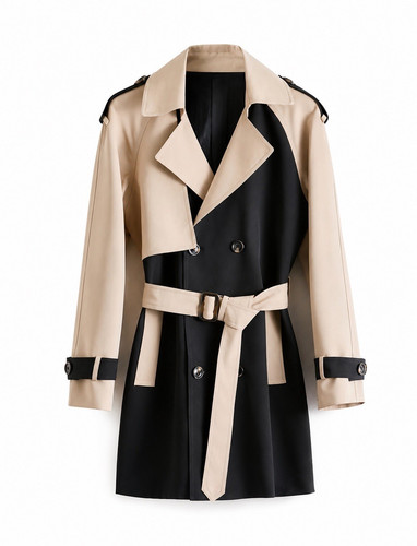 Trench uomo medio lungo
