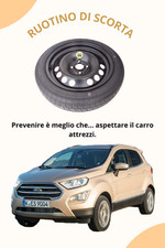 Ruotino di scorta 16" per FORD ECOSPORT - 125/85R16 (62x14 cm)