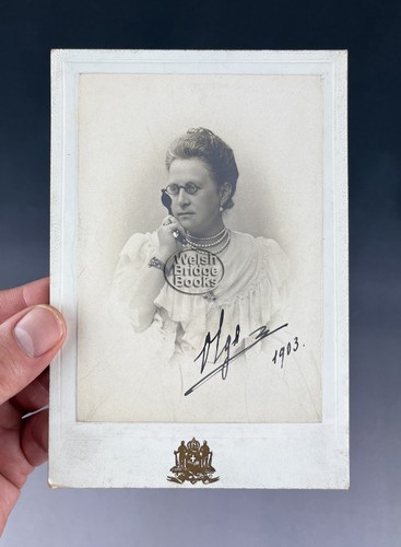 1903 signed photo olga - 1903,