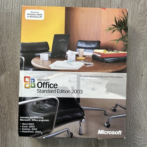 Microsoft office 2003 standard - microsoft,