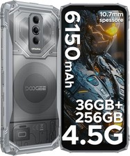 DOOGEE Blade 10 ULTRA Rugged Smartphone 36GB+256GB 6150mAh Android 15 4.5G 64MP