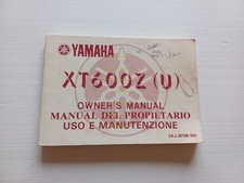 Yamaha XT 600 Z (U) 3AJ 1987-88 manuale uso manutenzione originale