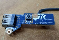 CONNETTORE ACCENSIONE + USB PER NOTEBOOK SAMSUNG R540