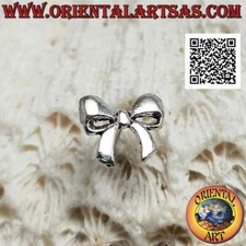 Mini orecchino in argento 925‰ il fiocchetto