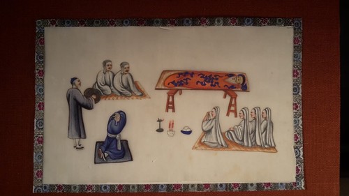 Preghiera orientale dipinto - orientale",