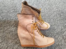 Stivali con zeppa Just Cavalli