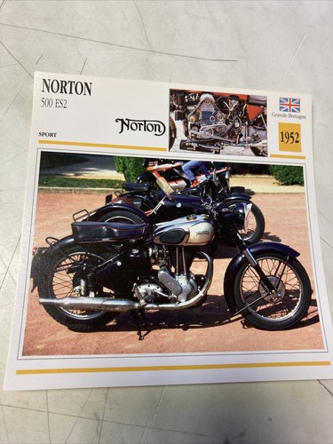 Norton 500 es2 1952 - norton,