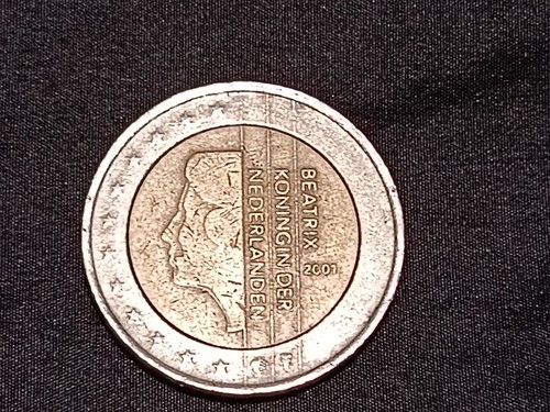 Moneta euro beatrix koningin - 2,