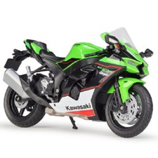Modellino moto Welly 1:12 2021 Kawasaki Ninja ZX 10R giocattolo nuovo con scatola