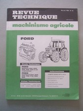 REVUE TECHNIQUE TRACTEUR FORD