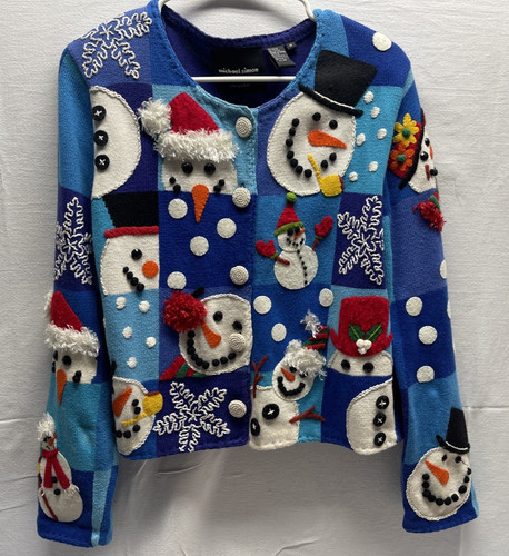 Cardigan maglione pupazzo - , di