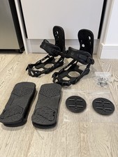 Attacchi snowboard Rome Boss SDS 390 L/XL large extra large nero