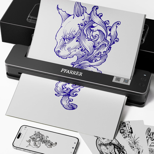 Stampante stencil tattoo - stampante,