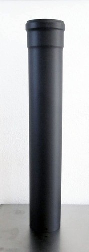 Tubo fumo smaltato nero - smaltato, 2mm