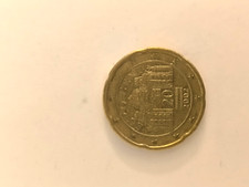 monete euro 2000-2002, 20 centesimi 