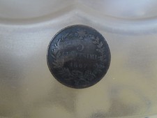 5 CENTESIMI 1867 REGNO D' ITALIA ZECCA NAPOLI VITTORIO EMANUELE II T334