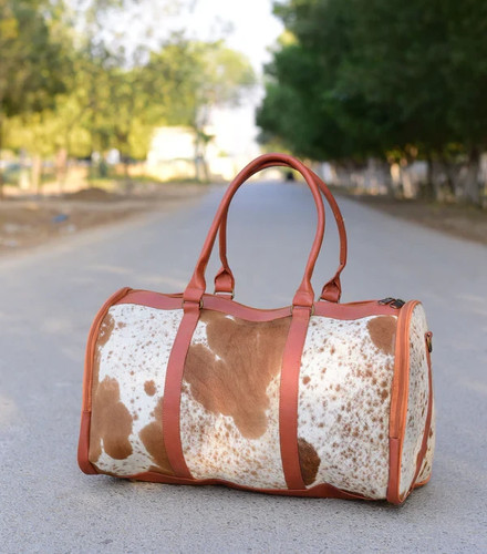 Borsa pelle vacchetta - pelle,