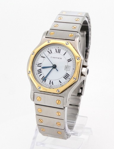 Cartier santos octagon 30mm - octagon,