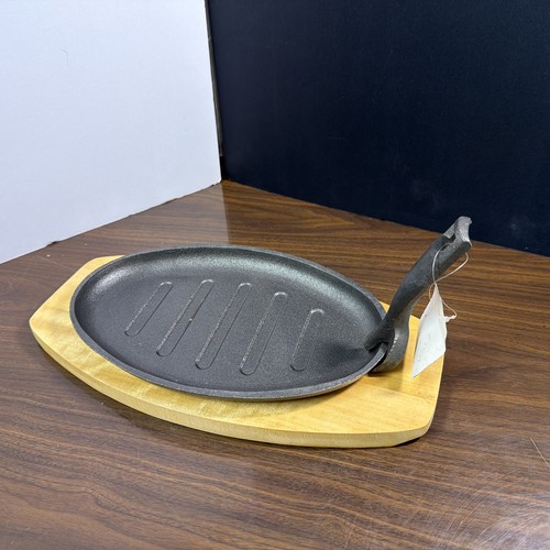 Piastra sizzler ghisa base - piastra,