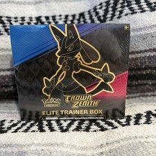 Pokémon Corona Zenith Elite Trainer Box Scudo Spada - Sigillato in fabbrica