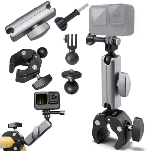 Motorcycle action camera mount - camera,