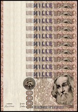 Italy 1000 Lire, 1982, P-109a