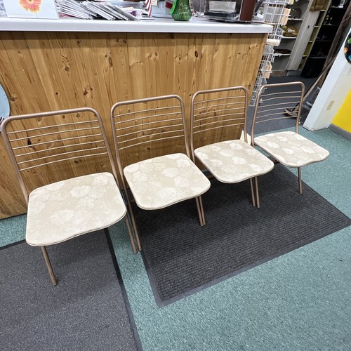 Set sedie pieghevoli - 4, vintage