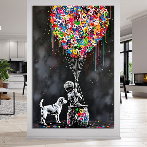 Banksy bambino con
