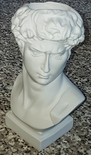 Vaso david greco scultura - david,