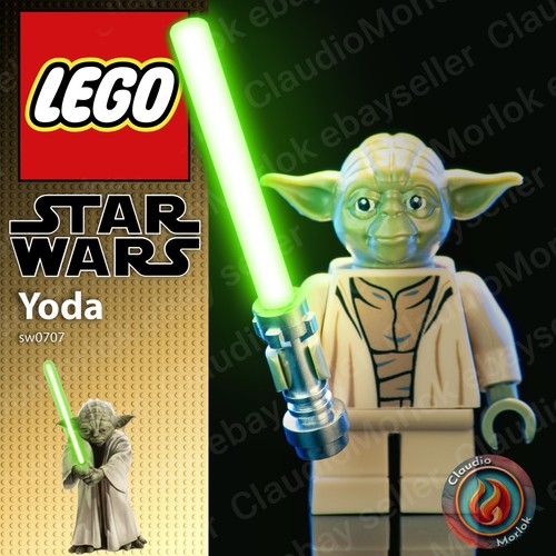Lego yoda olive - lego, green