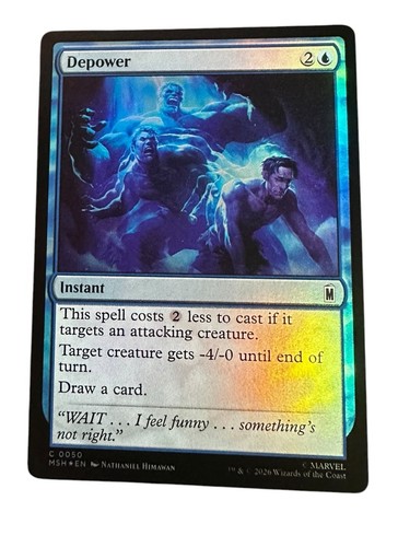 Depower marvel - depower, (foil)