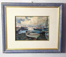 Dipinto olio su masonite-