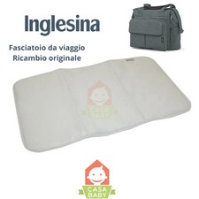Fasciatoio Portatile Neonato Inglesina Ricambio Originale per Borsa Bianco in PV