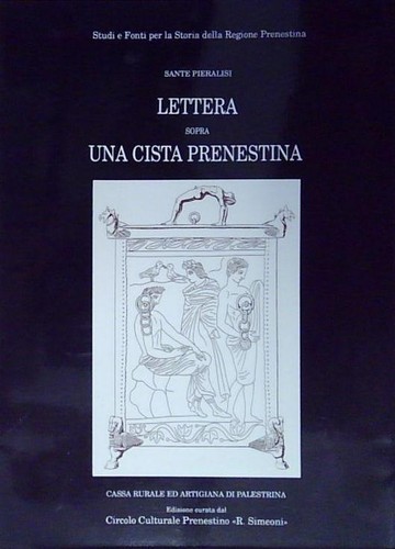 Pieralisi lettera sopra una - lettera,