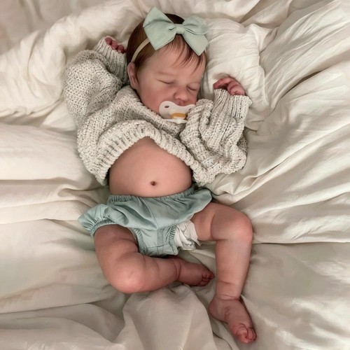 Bambola bebe reborn bambina - bebe,