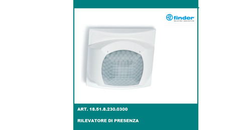 Rilevatore presenza finder - di,