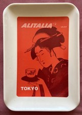 POSACENERE ALITALIA SERIE CITTÀ  TOKYO VINTAGE ANNI 60 ILMA PLASTIC GAVIRATE VA