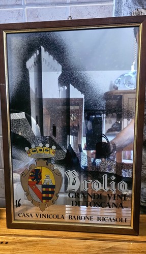 Specchio pubblicitario vintage - specchio,