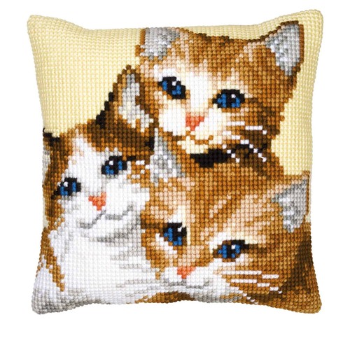 Gattini kit cuscini punto - kit,