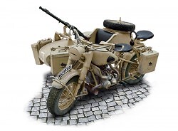 German military motorcycle - german,