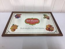 Quadro Specchio Vintage Pubblicita’ DEL MONTE 