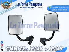 SPECCHIO UNIVERSALE DESTRO SINISTRO COPPIA TRATTORE-MULETTO-MACCHINA OPERATRICE