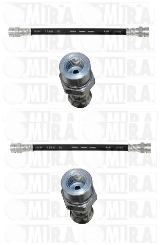 Coppia tubi freno posteriori - 2,