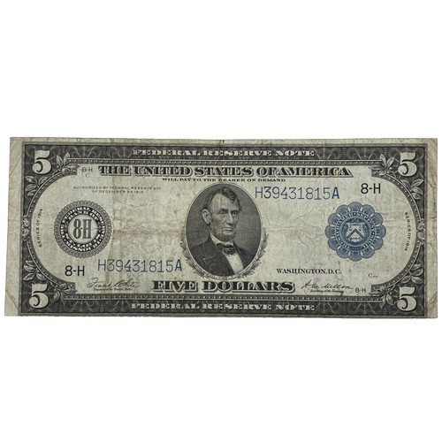 Banconota dollari della - 5,