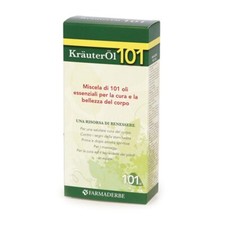 Farmaderbe Krauterol 101 Olio Corpo Stimolante e Rinfrescante, 100ml