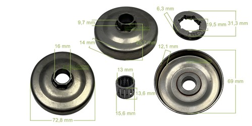 Anello ruota dentata - , 7