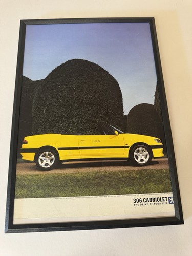 Framed original peugeot - framed,
