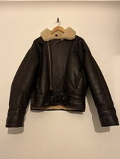 Giacca da volo bomber pelle di