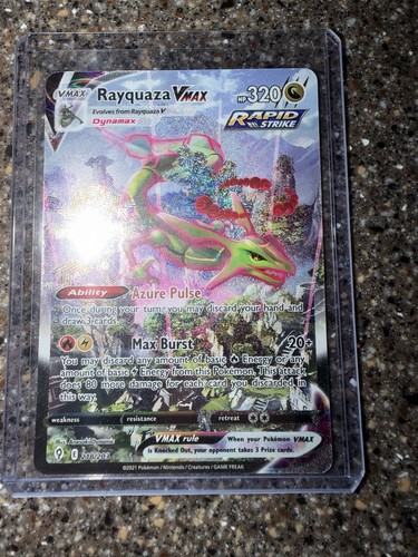 Rayquaza vmax alternate - vmax, art